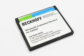 Beckhoff Compact Flash Card CX1900-0025 – 2 GB Extended Temp