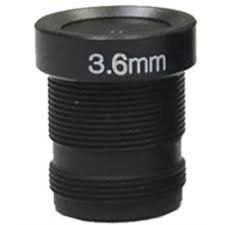 Cognex LM12-03-01 industrial vision lens with 3.6mm focal length and M12 S-mount