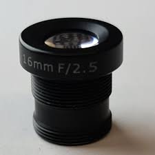 Cognex LM12-16-01 industrial vision lens with 16mm focal length and M12 S-mount