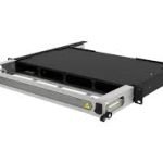 Commscope Fiber Splice Panel HD-1U-SP – Sliding 1U Panel for 48 Duplex LC Ports