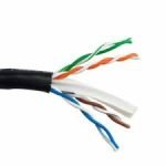 Firm Metals Ascent CAT6A Plenum Patch Cord HC6ABK10P 10 ft black Ethernet cable