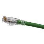 Firm Metals Ascent CAT6A Plenum Patch Cord HC6AGN10P 10 ft green Ethernet cable