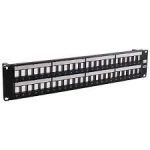 Firm Metals Patch Panel Unloaded 48-Port HPJ48 2U rack mount
