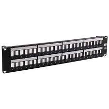 Firm Metals Patch Panel Unloaded 48-Port HPJ48 2U rack mount