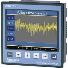 Janitza UMG511 Power Analyzer for 3-phase and 1-phase monitoring