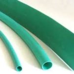 Image of green 3.5mm heat shrink tubing, 200m roll, 2:1 shrink ratio