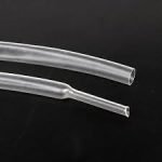 Image of transparent heat shrink tube, 9mm diameter, 100m roll for sealing wire connections