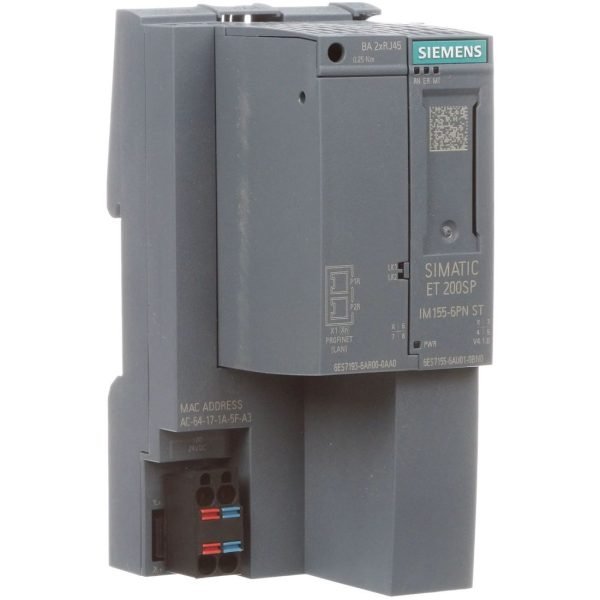 Siemens 6ES7155-6AU01-0BN0 PROFINET Interface Module for ET 200SP