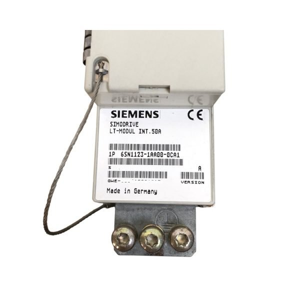 Image of Siemens SIMODRIVE 611 single-axis power module, part number 6SN1123-1AA00-0CA1