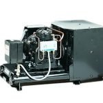 Image of Copeland Condensing Unit, part number C8AL0200TAD001, showing compressor and receiver components