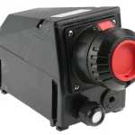 Image of Eaton IEC 60309 hazardous area wall socket, part number GHG5114406R0001, rated IP66