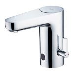 Image of Armitage Shanks Basin Mixer, part number A6163AA, showing sensor and chrome finish