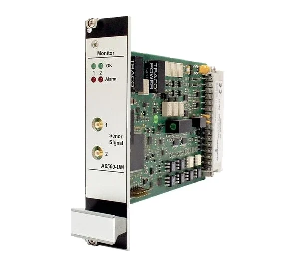 Image of Emerson A6500-UM card used with AMS 6500 for universal sensor measurement