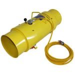 Texas Pneumatic 12" Tornado Blower with 230V TEFC motor for industrial ventilation Texas Pneumatic 12" Tornado Blower with 230V TEFC motor for industrial ventilation