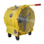 Image of Texas Pneumatic 24" Man Cooler, part number MC-24-EXP, with explosion proof motor
