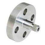 Image of Parker flange connector, part number FCB8A12F300, 1/2" to 3/4", 316L stainless steel
