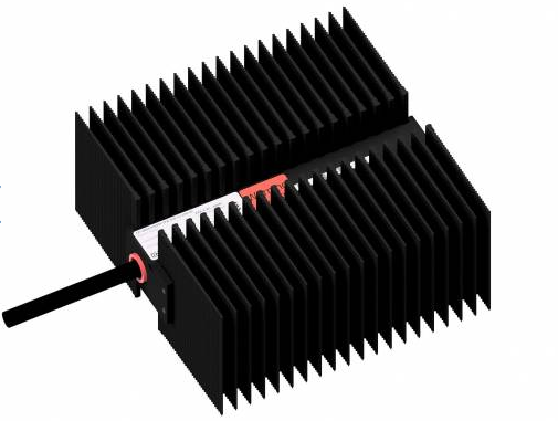 Image of Intertec-Hess Heater HDX3-P 0001, 500W CP VARITHERM model for hazardous areas