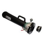Image of 3" pipeline blower with TX3AM-P air horn and adapter
