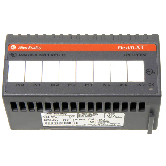 Allen Bradley 1794-IRT8XT High Temperature Input Module for Thermocouple and RTD