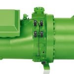 Bitzer semi-hermetic screw compressor CSH7553-70Y-40P, 275–400 PSI, 440–480 VAC