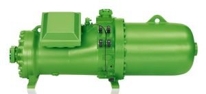 Bitzer semi-hermetic screw compressor CSH7553-70Y-40P, 275–400 PSI, 440–480 VAC