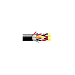 Belden 3046A shielded cable, 4 twisted 16AWG stranded bare copper conductors with PVC insulation and PVC jacket, 305m roll