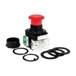 Allen-Bradley 800H-AP6A momentary flush red pushbutton switch