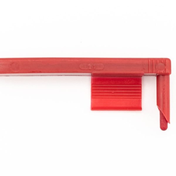 Graphic Controls Red Temperature Pen Chart Recorder, part number 82-79-3312-06, with red ink pens