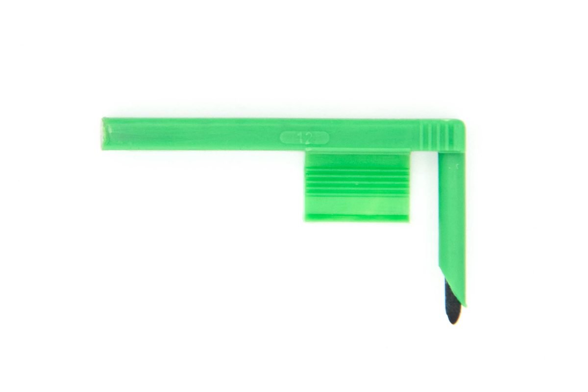 Graphic Controls Green Temperature Pen Chart Recorder, part number 82-79-3414-06, with green ink pens