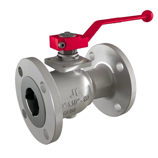 JC VALVES 3″ trunnion-mounted ball valve with lever operation