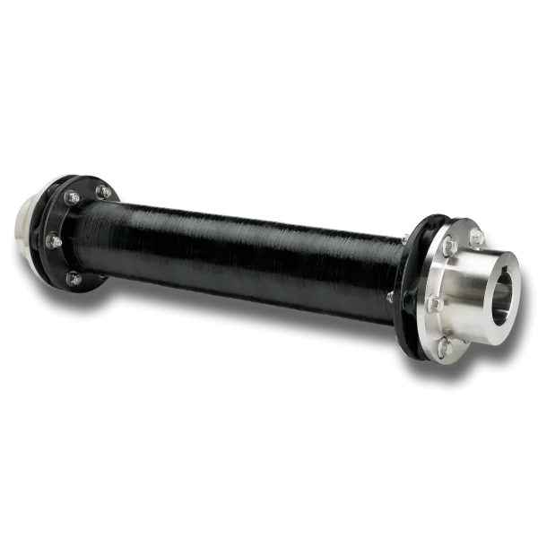Addax Driveshaft Assembly LRR650.425SS with 316 stainless steel hubs and lightweight composite design for cooling tower applications
