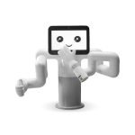 Image of Shenzhen Elephant Robotics myBuddy 280 Pi dual-arm cobot showing 13 DOF and 7-inch display