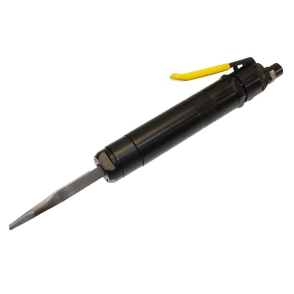 Image of Texas Pneumatic Tools Lever Throttle Chisel Scaler, part number TX1B-LTCS, showing design and specifications