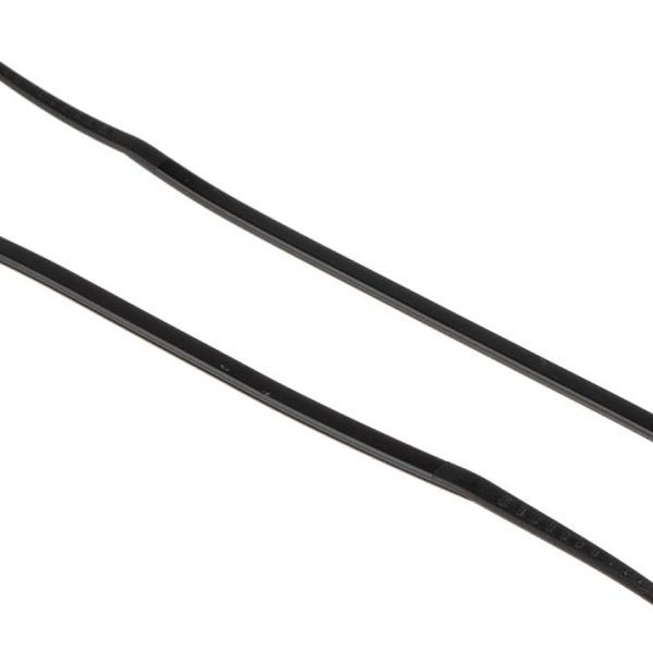 RS PRO 233-455 Black Nylon Cable Ties Pack of 100