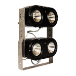 Glamox Flood Light Fixture LED100W 100-240V FL70 54000 850 220-254 M25-BN NB-60 JB