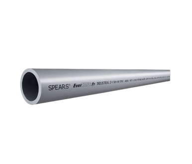 Spears 8" CPVC Sch80 Gray Pipe 800C-080