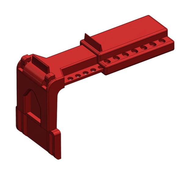 Adjustable Ball Valve Lockout, Medium (50–70mm) VLO-BAN-F06A
