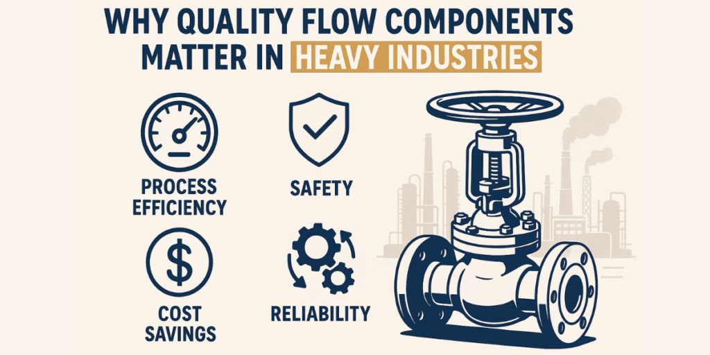 Why Quality Flow Components Matter in Heavy Industries