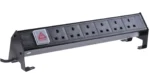 RS PRO Type G 6-Gang Power Distribution Unit