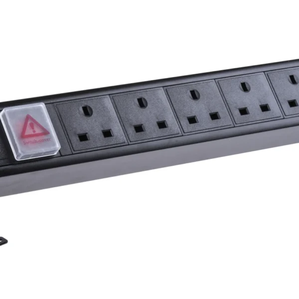 RS PRO Type G 6-Gang Power Distribution Unit