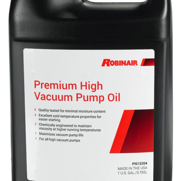 Robinair 13204 Premium High Vacuum Pump Oil 1 Gallon