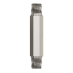 Swagelok Hex Long Nipple SS-4-HLN-2.00 1/4" NPT threaded systems
