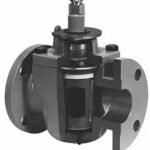 NORDSTROM 2049‑6 6″ ANSI 300 carbon steel plug valve with gear operator