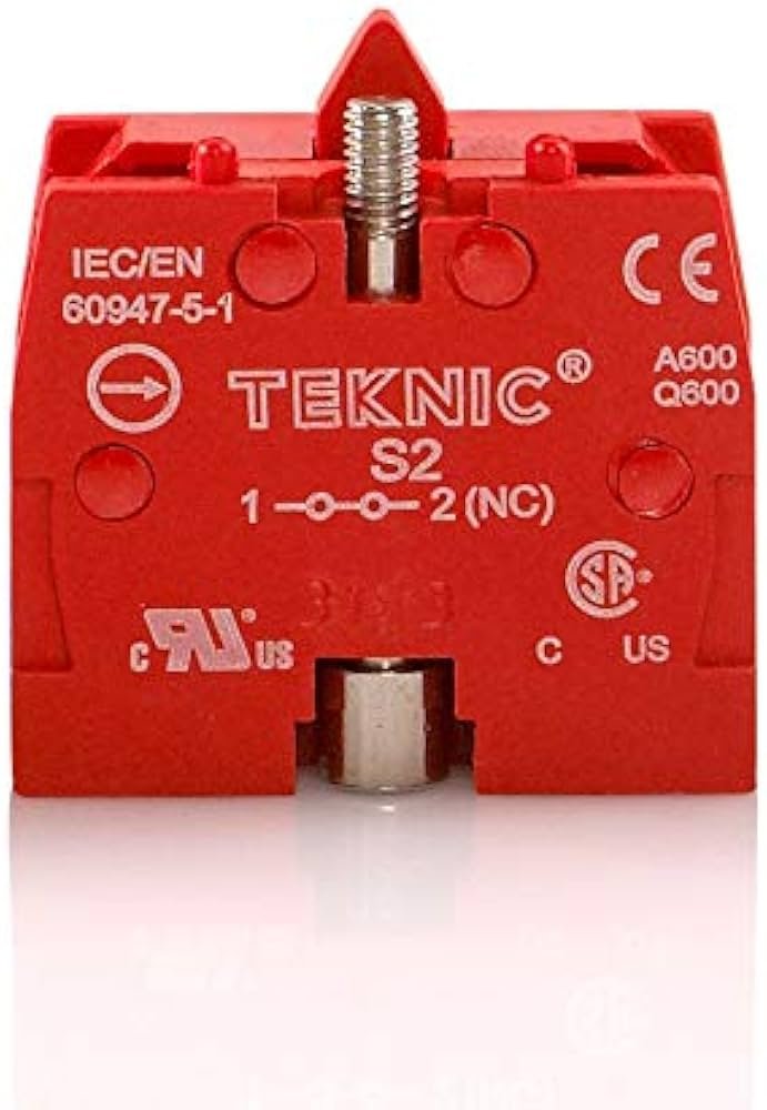 Teknic Contact Element Normally Closed (NC) S2 Teknic Contact Element Normally Closed (NC) S2