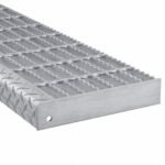 galvanized serrated stair tread