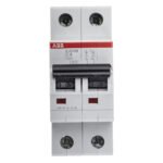 ABB S202M-C4 2P 4A Miniature Circuit Breaker