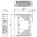Yokogawa N2EB100-S50 E2 Bus Interface PLC Module