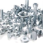 Stud Bolt 5/8" x 85mm Alloy Steel with 2 Nuts Industrial Stainless Steel Stud Bolt 3/4" x 90mm