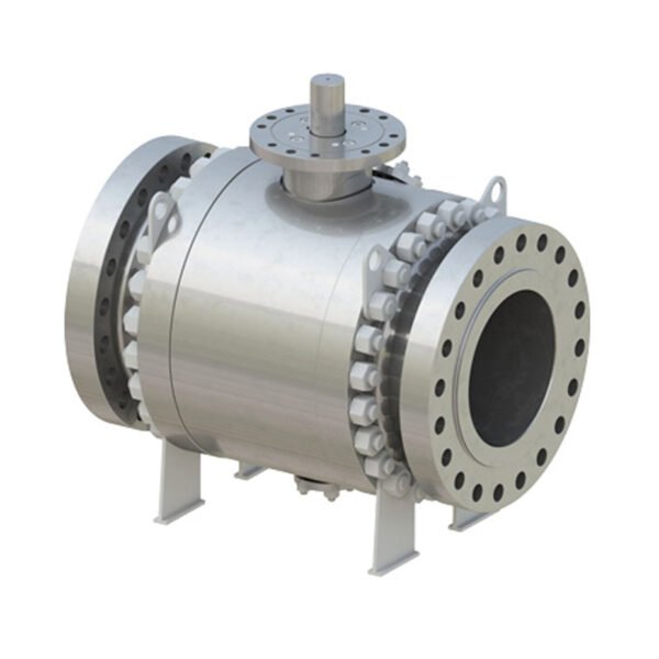 TSV Trunnion Ball Valve 8"×6" Class 900LB – Stainless Steel RTJ Industrial Valve